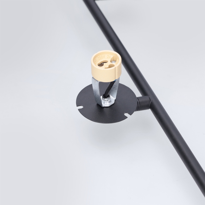 Brilagi - Luster na tyči BRANCH 3xGU10/30W/230V čierna