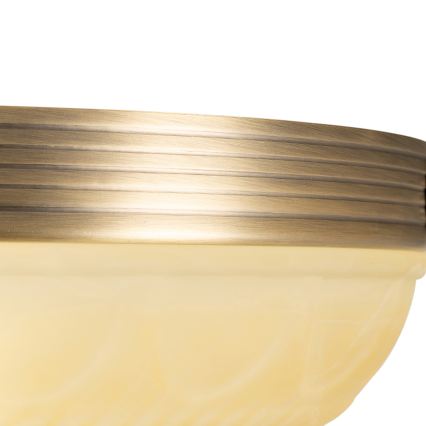 BRILAGI - Luster na tyči DAHLIA 3xE27/40W/230V priemer 37 cm mosadz