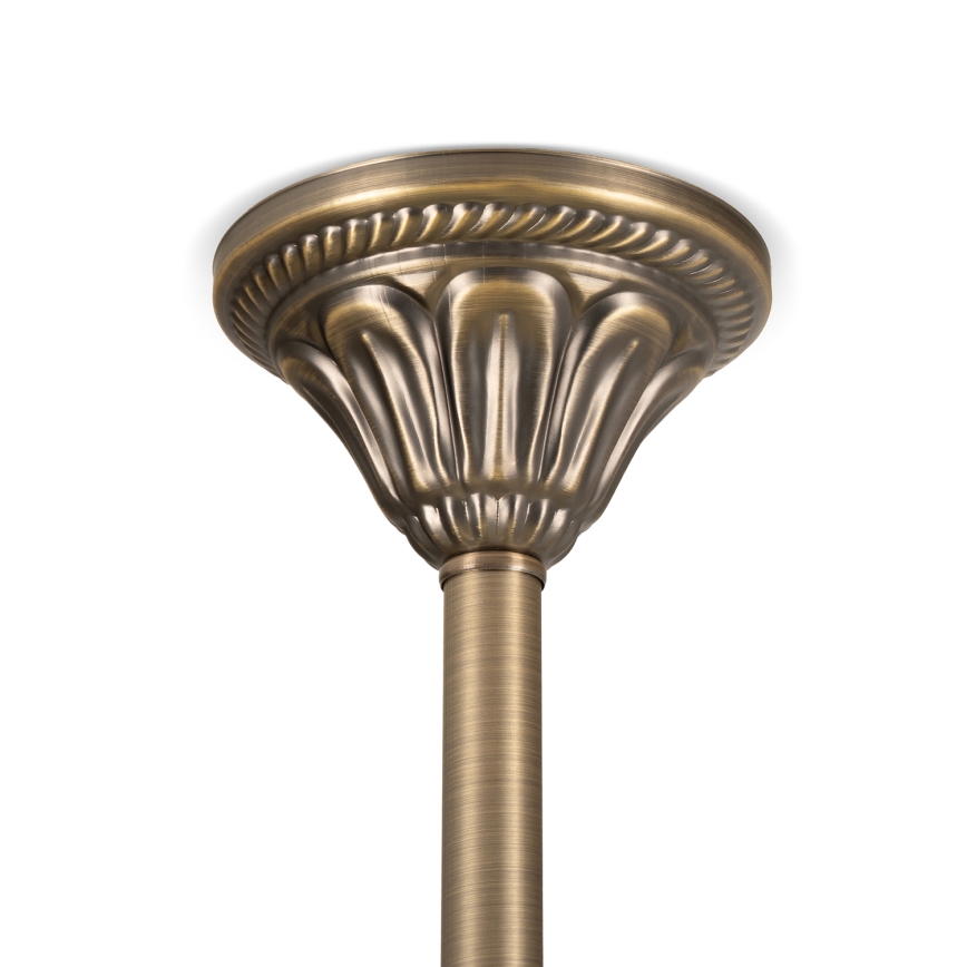 BRILAGI - Luster na tyči DAHLIA 3xE27/40W/230V priemer 37 cm mosadz