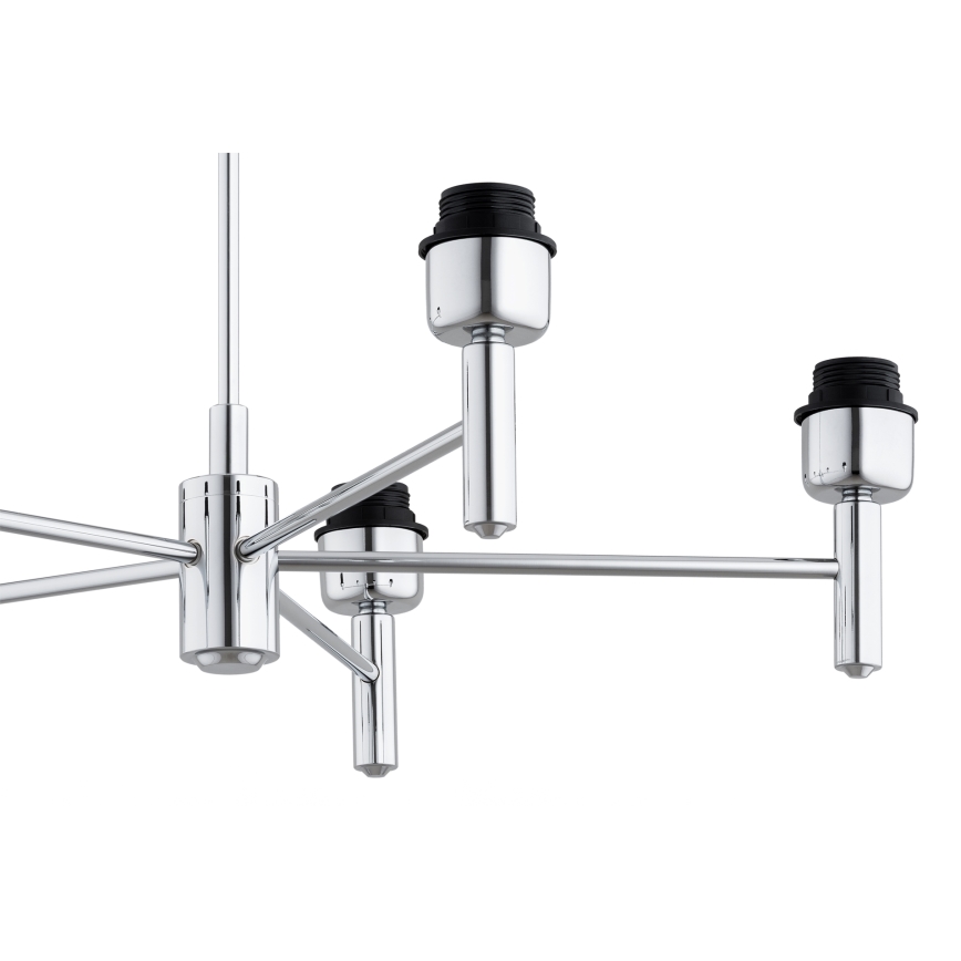 Brilagi - Luster na tyči MONTE 5xE27/60W/230V krémová/lesklý chróm