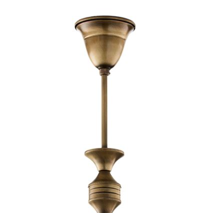 Brilagi - Luster na tyči TAURUS 5xE27/15W/230V priemer 70 cm bronz