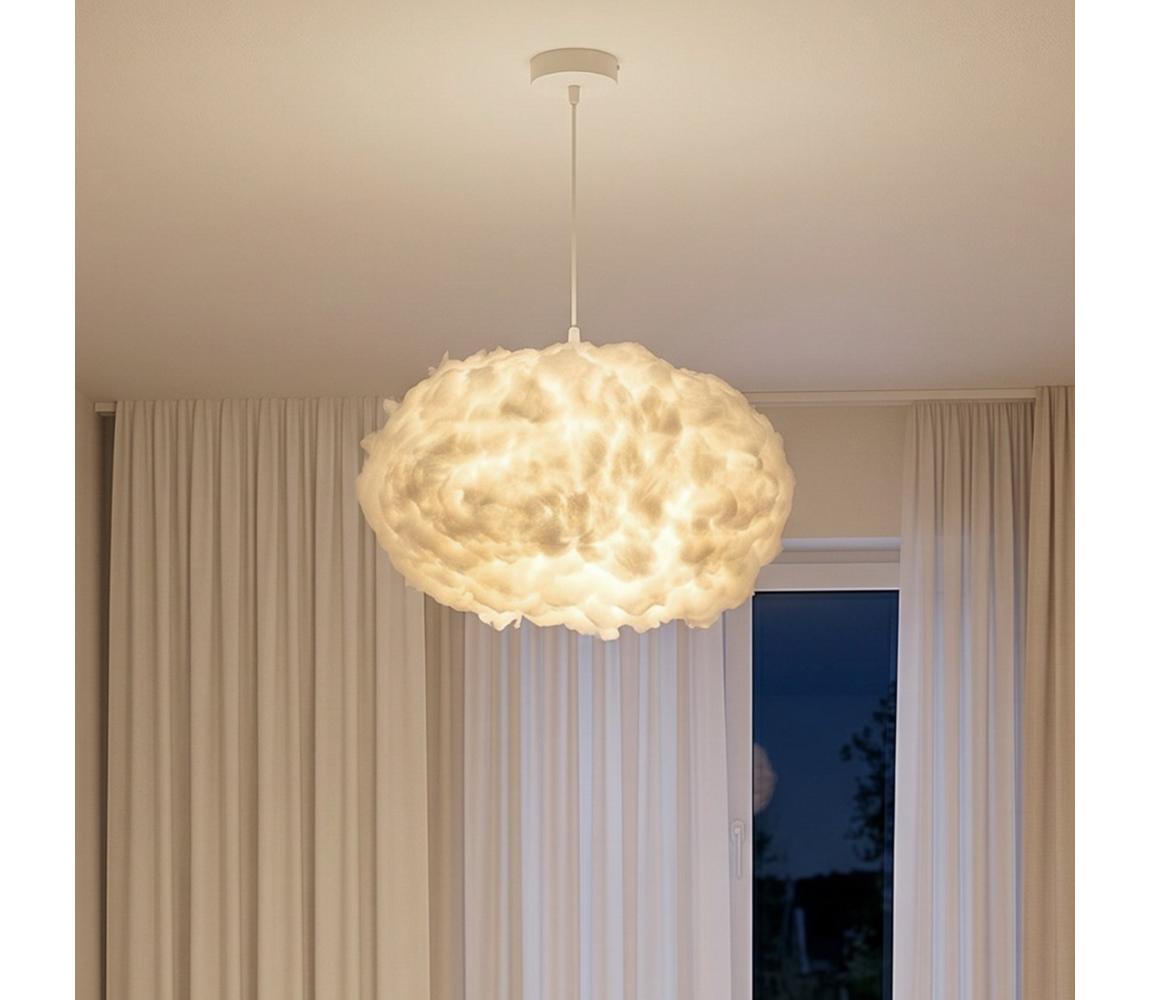 Brilagi - Luster SOLEAIR na lanku 2xE27/40W/230V, pr. 60 cm, biely 390FLH2981