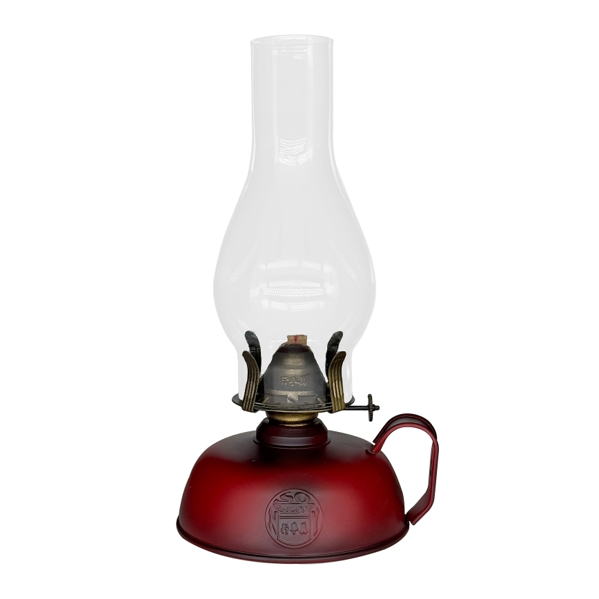 Brilagi - MERLIN petrolejová lampa, červená
