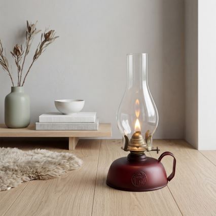 Brilagi - MERLIN petrolejová lampa, červená