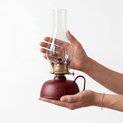 Brilagi - MERLIN petrolejová lampa, červená