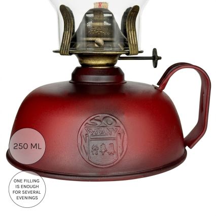 Brilagi - MERLIN petrolejová lampa, červená