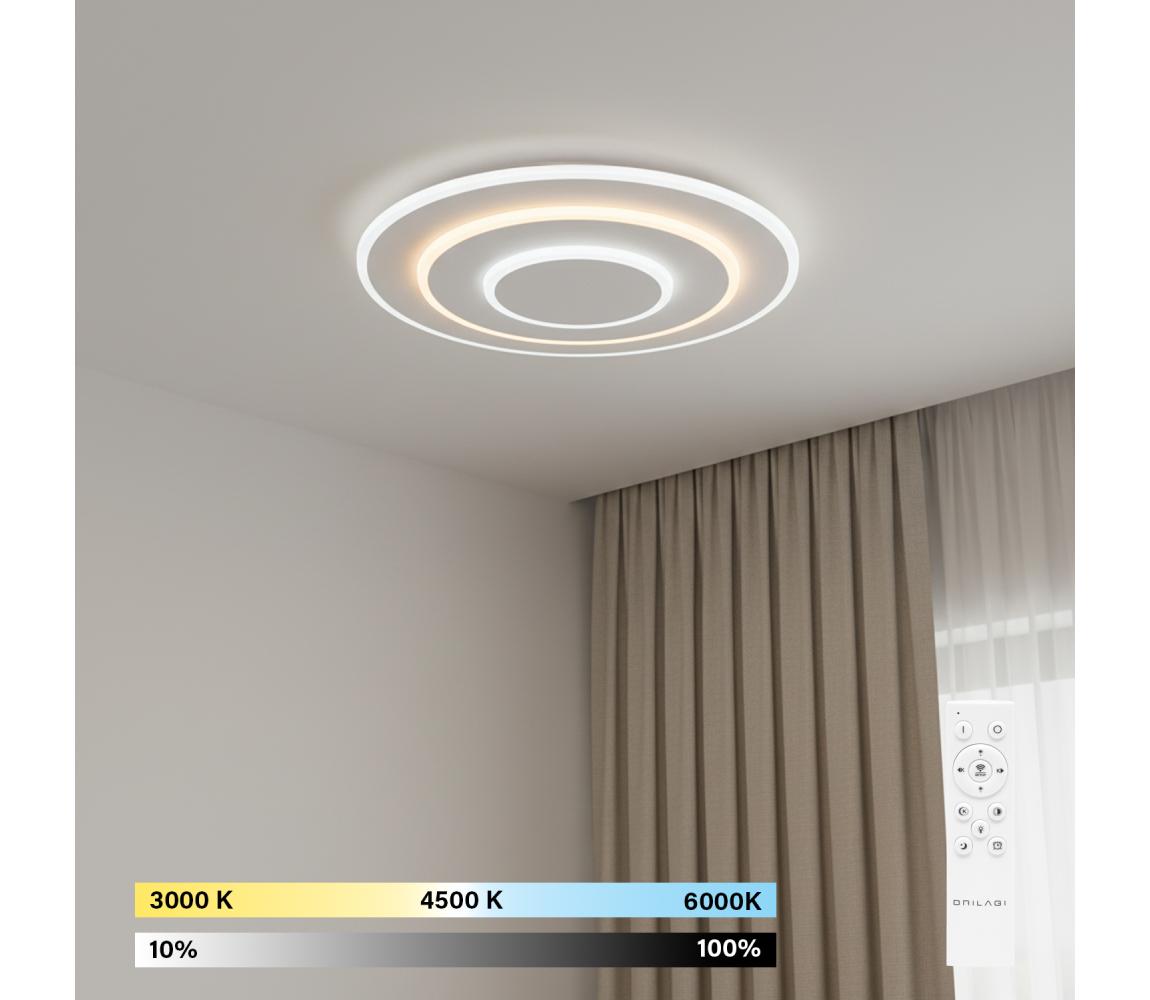 Brilagi - MODERN LED stmievateľné stropné svietidlo 58 W, 230 V, 3000–6000 K + diaľkové ovládanie BR2160-58W