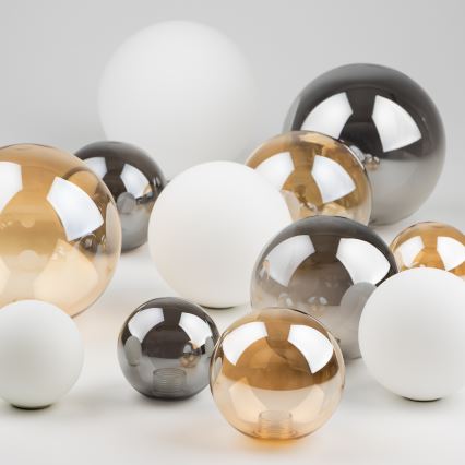 Brilagi - Náhradné sklo k lustru, nástennému svietidlu a lampe MISTEL, MILLA pr. 10 cm biela