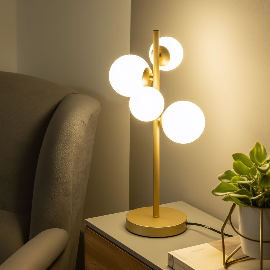 Brilagi - Náhradné sklo k lustru, nástennému svietidlu a lampe MISTEL, MILLA pr. 12 cm biela