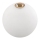Brilagi - Náhradné sklo k lustru, nástennému svietidlu a lampe MISTEL, MILLA pr. 15 cm biela