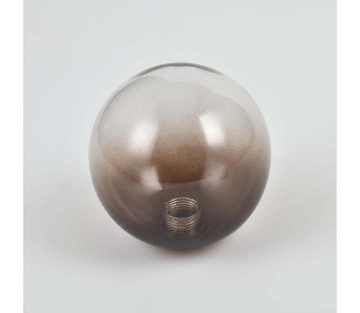 Brilagi - náhradné sklo k lustru, nástennému svietidlu a lampe MISTEL, MILLA, priemer 10 cm, hnedé GL045