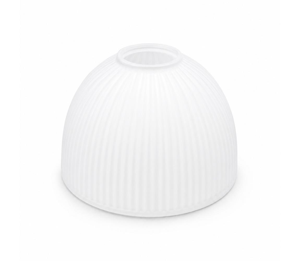 Brilagi - Náhradné sklo pre luster a nástenné svietidlo ANTICO MODERN, objímka E27, priemer 14,5 cm, biela 5907687463386