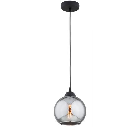 Brilagi - Náhradné sklo pre luster DIOR E27, priemer 15 cm, dymovo sivé
