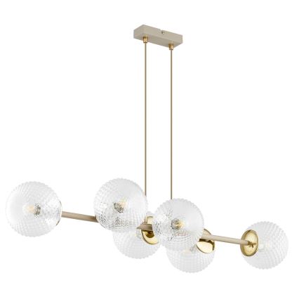 Brilagi - Náhradné sklo univerzálne STELLA E27 priemer 15 cm číre/zlaté