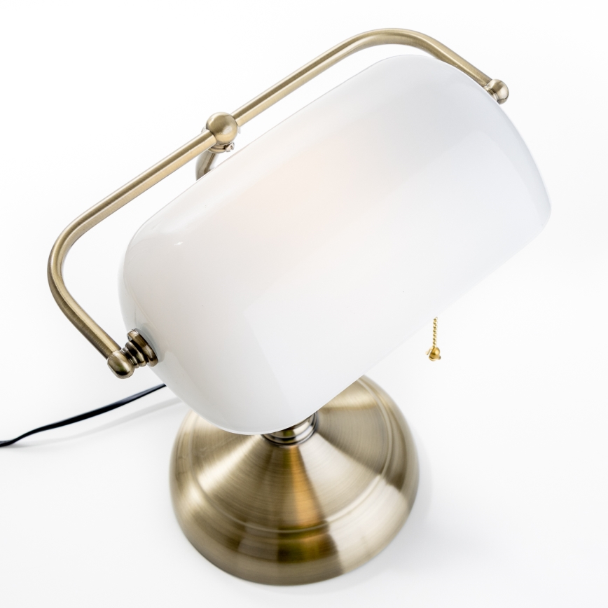 Brilagi - Náhradné tienidlo k stolnej lampe BANK OFFICE biela