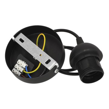 Brilagi - Napájací kábel PARTY 1xE27/60W/230V čierna