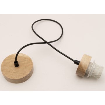 Brilagi - Napájací kábel PARTY 1xE27/60W/230V dubový