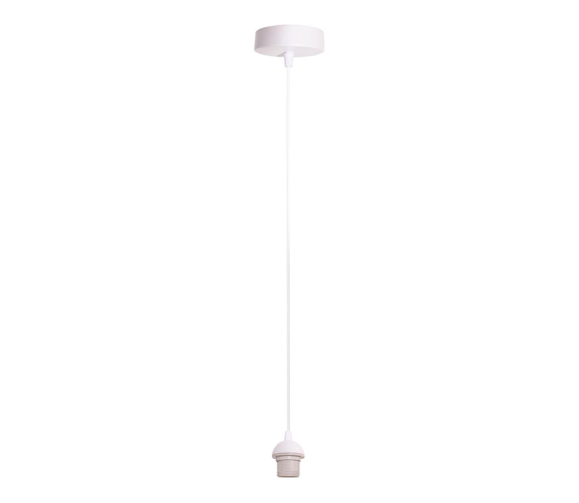 Brilagi - Napájací kábel PARTY 1xE27/60W/230V, priemer 10 cm, biela 8590828061311