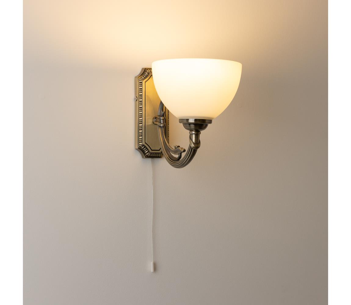 Brilagi Brilagi - Nástenná lampa CLASSIC 1xE27/60W/230V mosadz