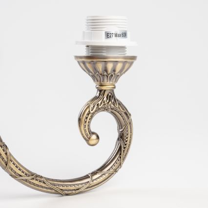 BRILAGI - Nástenná lampa CLASSIC 1xE27/60W/230V mosadz