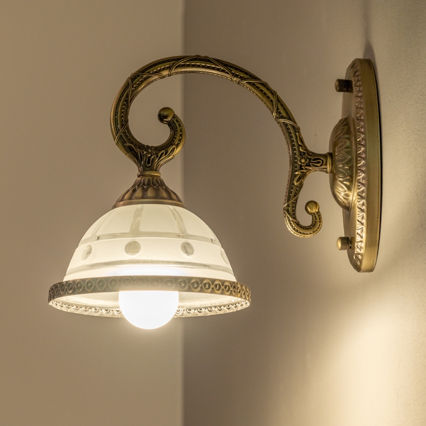 BRILAGI - Nástenná lampa CLASSIC 1xE27/60W/230V mosadz
