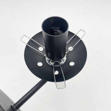 Brilagi - Nástenná lampa MALIVA 1xE14/15W/230V čierna/číra