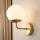Brilagi - Nástenná lampa MALIVA 1xE14/15W/230V zlatá/biela