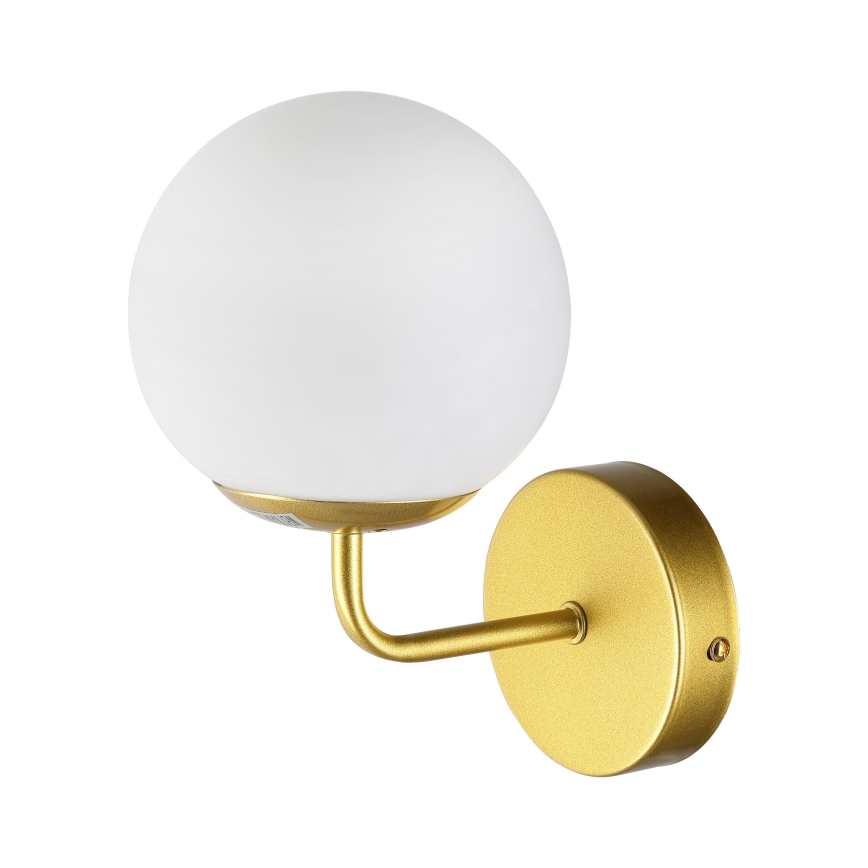 Brilagi - Nástenná lampa MALIVA 1xE14/15W/230V zlatá/biela