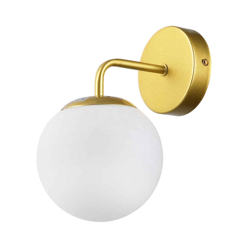Brilagi - Nástenná lampa MALIVA 1xE14/15W/230V zlatá/biela