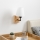 Brilagi - Nástenná lampa NUBILA WOOD 1xE27/25W/230V dub/biela