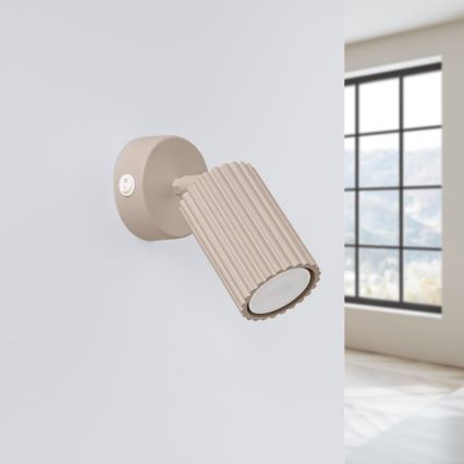 Brilagi - Nástenné bodové svietidlo CRESTO 1xGU10/10W/230V taupe
