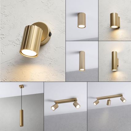 Brilagi - Nástenné bodové svietidlo CRISPINA 1xGU10/10W/230V zlatá