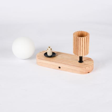 Brilagi - Nástenné bodové svietidlo MODERN WOOD 1xG9/5W/230V + 1xGU10/8W drevo