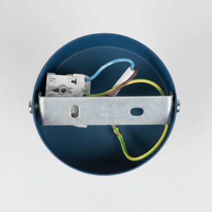 Brilagi - Nástenné bodové svietidlo POKER 1xGU10/25W/230V modrá/zlatá