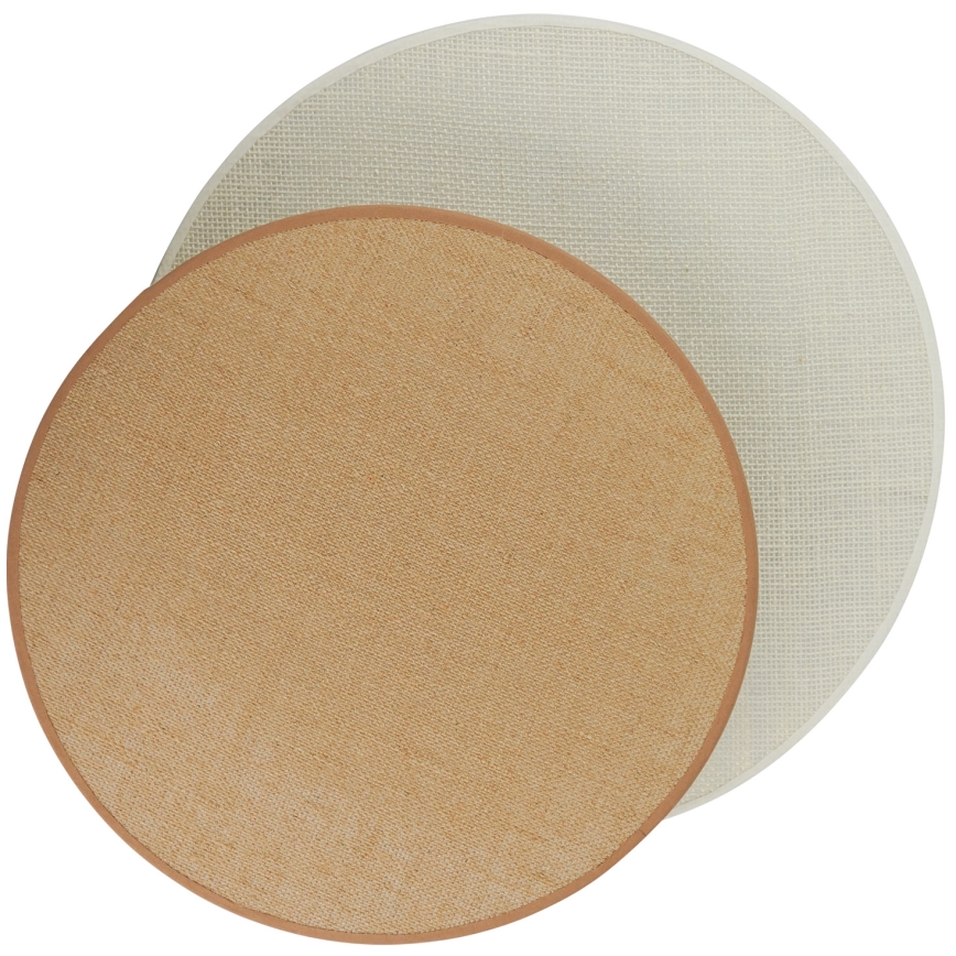 Brilagi - Nástenné svietidlo CIRCLES 1xE27/15W/230V 35x32 cm béžová/krémová