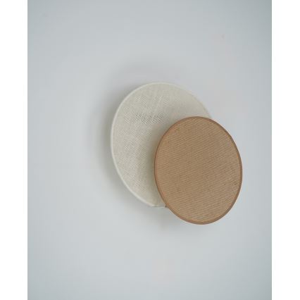 Brilagi - Nástenné svietidlo CIRCLES 1xE27/15W/230V 35x32 cm béžová/krémová