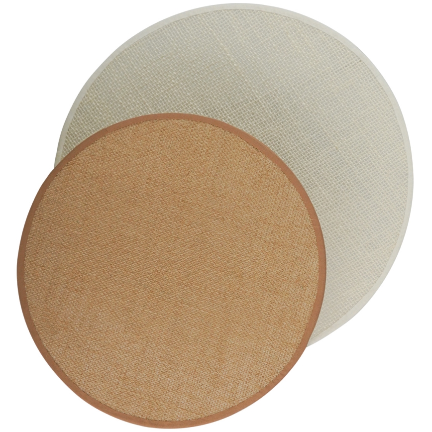 Brilagi - Nástenné svietidlo CIRCLES 1xE27/15W/230V 45x45 cm béžová/krémová