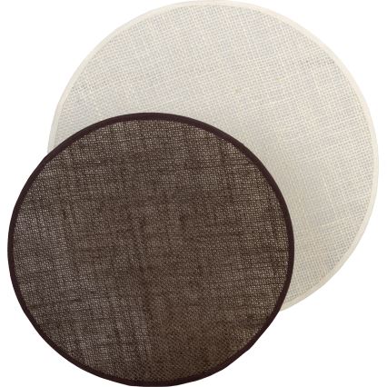 Brilagi - Nástenné svietidlo CIRCLES 1xE27/60W/230V pr. 35 cm krémová/hnedá