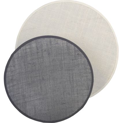 Brilagi - Nástenné svietidlo CIRCLES 1xE27/60W/230V pr. 35 cm krémové/šedé