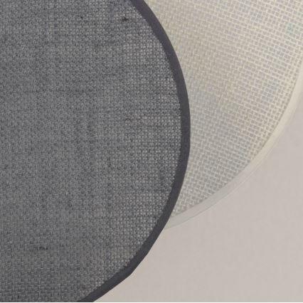 Brilagi - Nástenné svietidlo CIRCLES 1xE27/60W/230V pr. 35 cm krémové/šedé