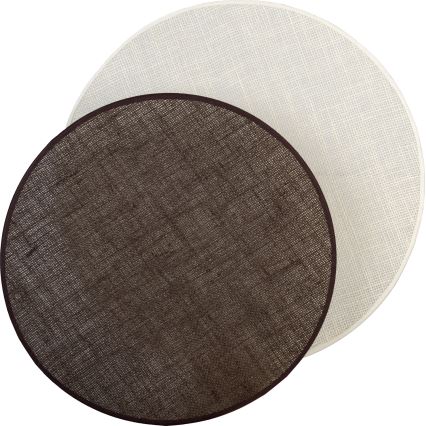 Brilagi - Nástenné svietidlo CIRCLES 1xE27/60W/230V pr. 45 cm krémová/hnedá