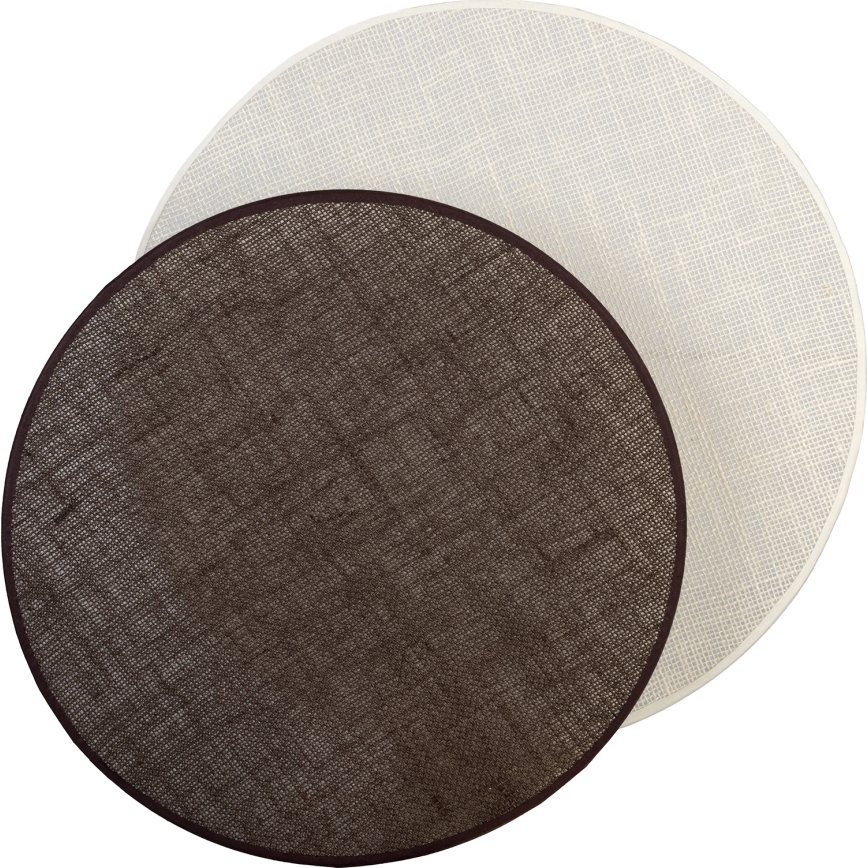 Brilagi - Nástenné svietidlo CIRCLES 1xE27/60W/230V pr. 45 cm krémová/hnedá
