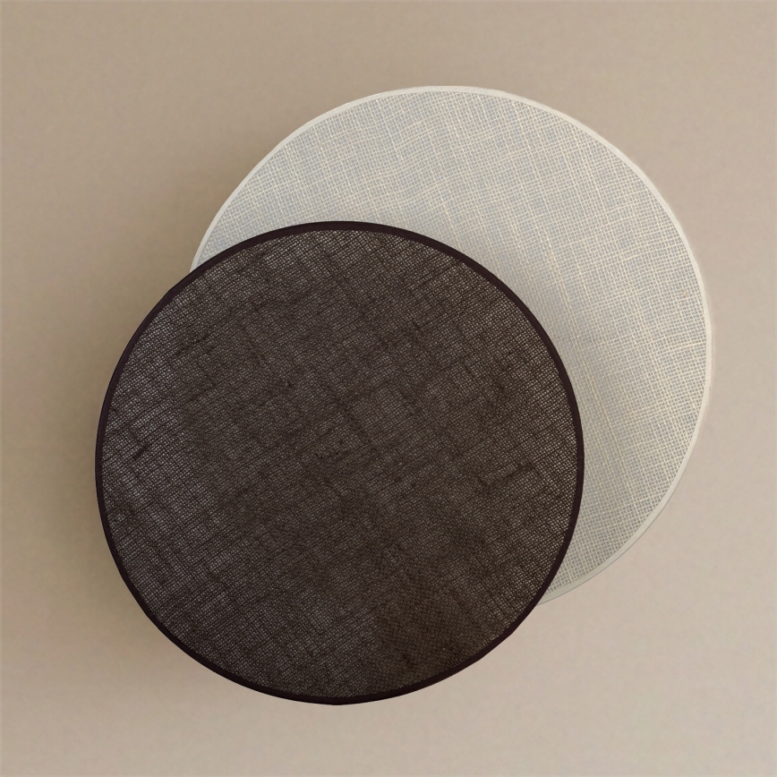 Brilagi - Nástenné svietidlo CIRCLES 1xE27/60W/230V pr. 45 cm krémová/hnedá