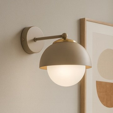 Brilagi - Nástenné svietidlo COSMO 1xE27/60W/230V béžové/zlaté