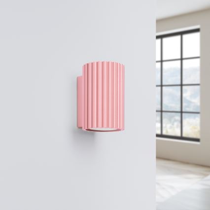 Brilagi - Nástenné svietidlo CRESTO 1xGU10/10W/230V 10 cm ružové