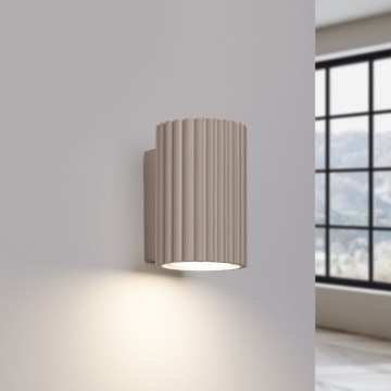 Brilagi - Nástenné svietidlo CRESTO 2xGU10/10W/230V 10 cm taupe
