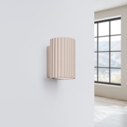 Brilagi - Nástenné svietidlo CRESTO 2xGU10/10W/230V 10 cm taupe
