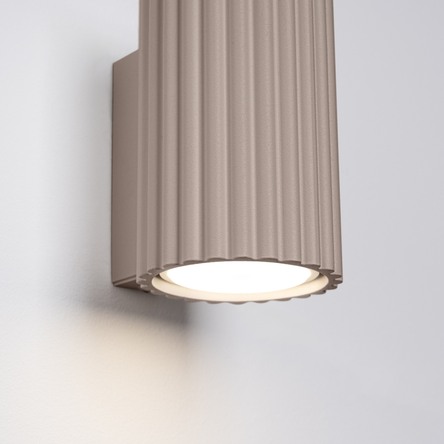 Brilagi - Nástenné svietidlo CRESTO 2xGU10/10W/230V 10 cm taupe
