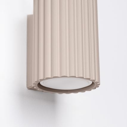 Brilagi - Nástenné svietidlo CRESTO 2xGU10/10W/230V 10 cm taupe