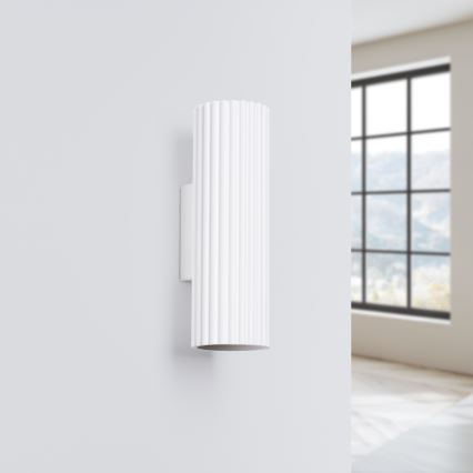 Brilagi - Nástenné svietidlo CRESTO 2xGU10/10W/230V 20 cm biela